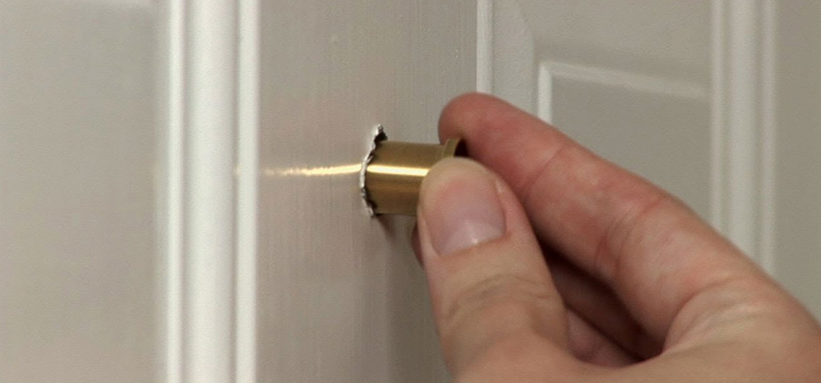 peephole door repair in Riverview